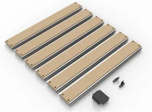 FoxAlien T-slot Hybrid Spoilboard Work Table Upgrade Kit for Masuter Pro, Masuter 3 and Masuter 3S CNC Router Machine