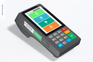 Free Payment Device Mockup Psd