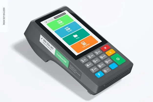 Free Payment Device Mockup Psd