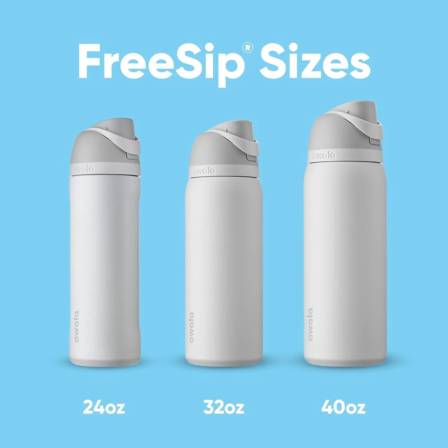 FreeSip Insulated Stainless Steel Water Bottle with Straw for Sports, Travel, and School BPA-Free Sports Water Bottle, 32 oz, Surfs Edge
