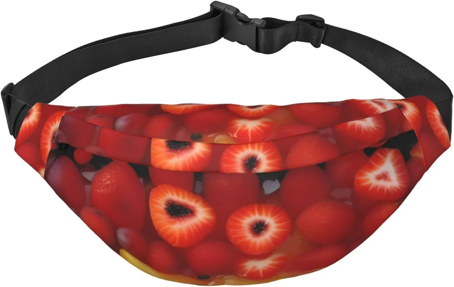 Fresh Fruit Men'S And Women'S Waist Pack, Crossbody Bag With Adjustable Belt For Running, Traveling, Sports, Hiking