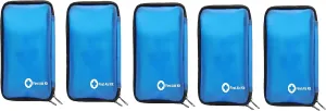 Galaxy 131 Pcs First Aid Kits Small All Purpose for Survival Emergency Trauma Military Tactical Medical School Office Home Hunting Camping Hiking Traveling Fishing Driving..IFAK EMT Bag (5 Packs)