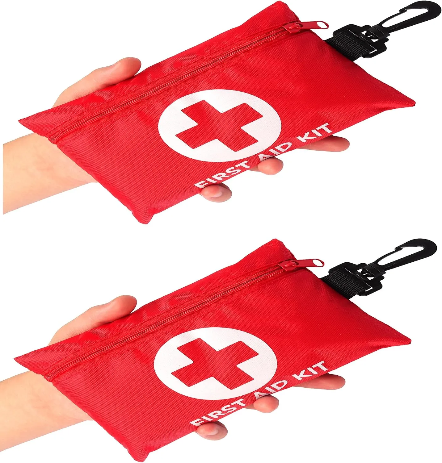 Galaxylense 128 Pcs First Aid Kits Small for Survival Emergency Trauma Military Tactical Medical School Office Home Hunting Camping Hiking Traveling Fishing IFAK EMT Bag 2 Packs