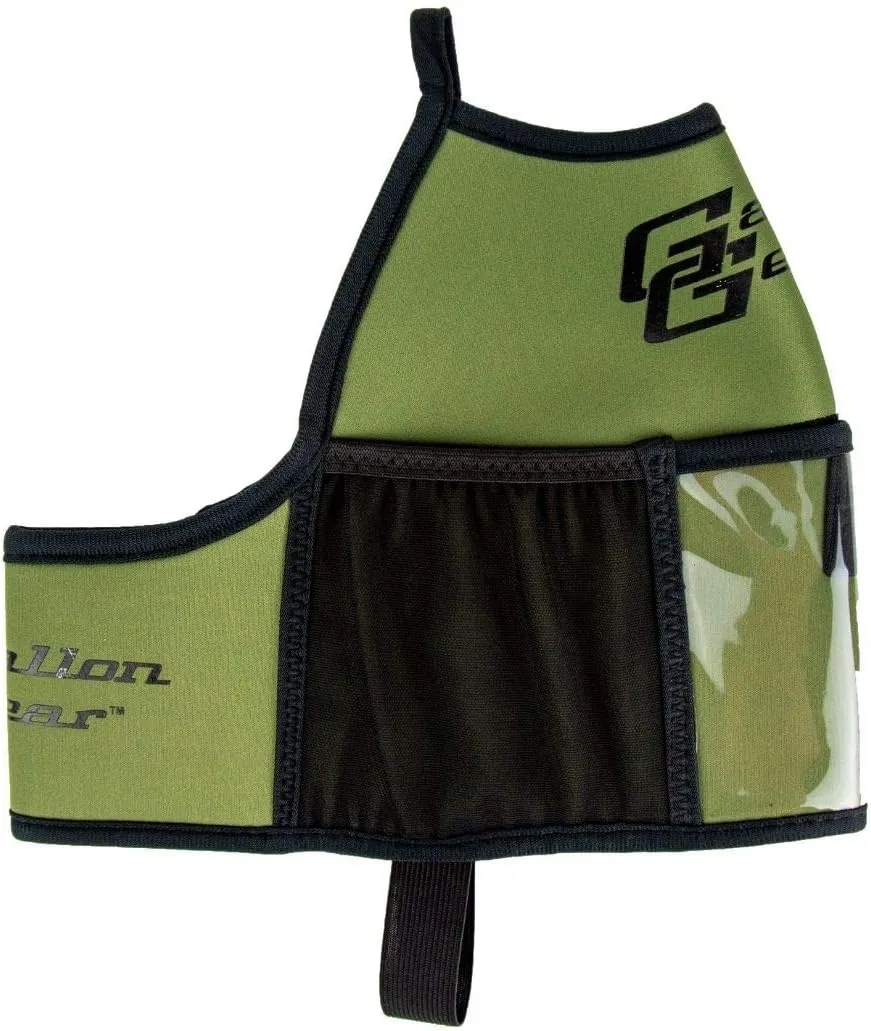 Gallon Gear 1 GALLON LARGE WATER BOTTLE SLEEVE COMBO | BPA FREE PLASTIC REUSABLE WATER JUG | HYDRATION WATER BOTTLE FOR MEN & WOMEN | GYM, SPORTS, TRAING & FITNESS (BLACK/OLIVE GREEN)