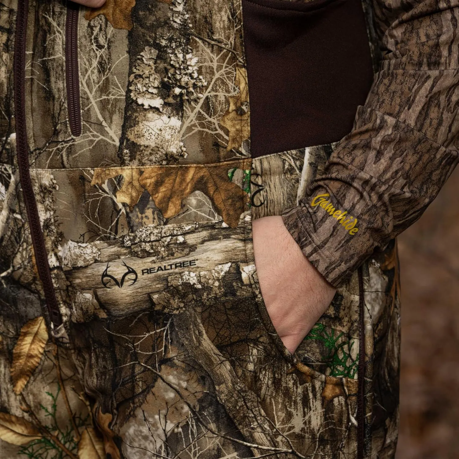 Gamehide Ember Edge Extreme Cold Weather Water And Wind Resistant Primaloft Insulated Quiet Fleece BiB