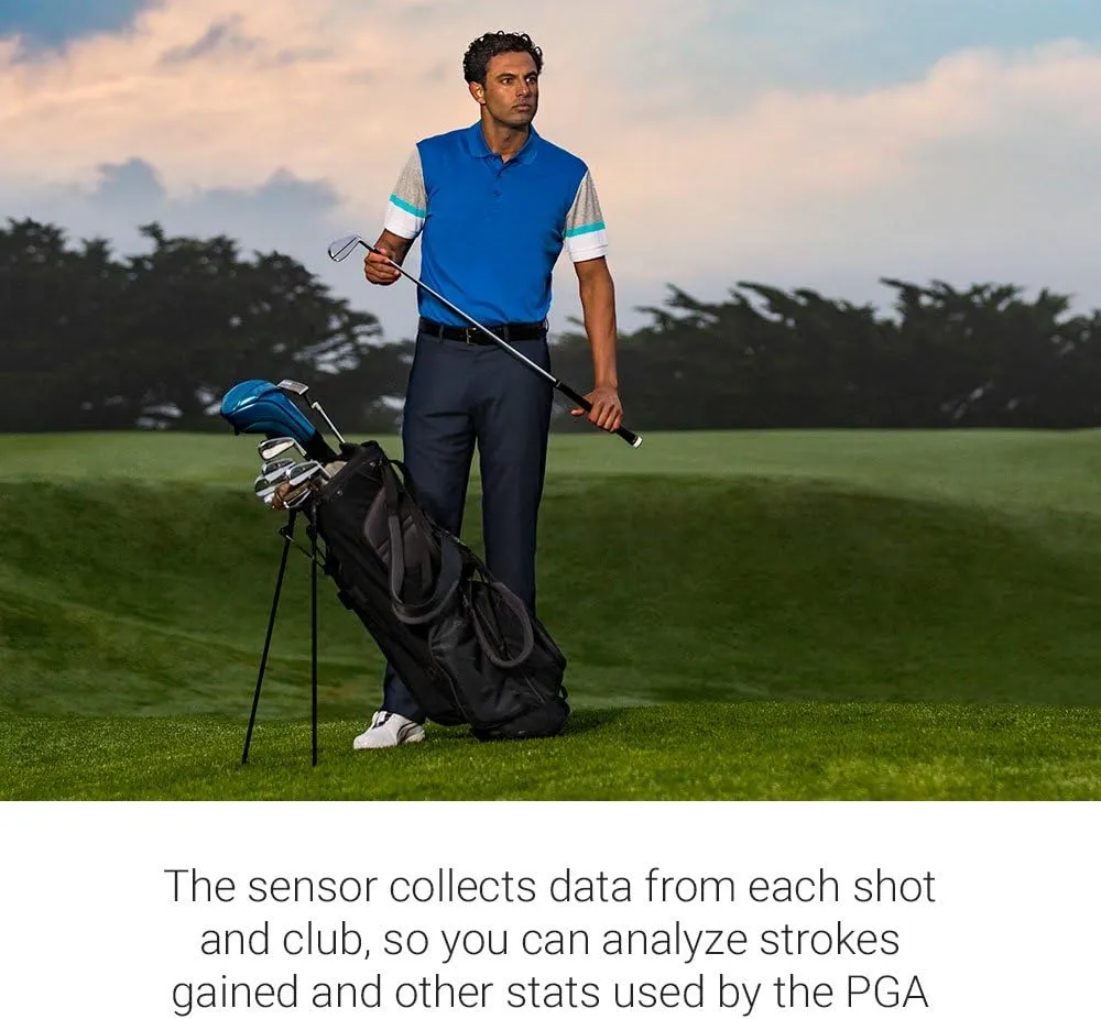 Garmin Approach S70 Golf Smartwatch | AMOLED Display | Shot Execution/Putt Alignment | Golfing System with Approach CT10 Starter Kit, Club Tracking System (3 Sensors) and Signature Stand Power Bundle