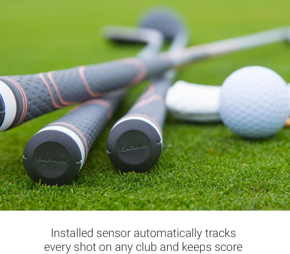 Garmin Approach S70 Golf Smartwatch | AMOLED Display | Shot Execution/Putt Alignment | Golfing System with Approach CT10 Starter Kit, Club Tracking System (3 Sensors) and Signature Stand Power Bundle