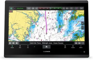 Garmin GPSMAP 1623 Worldwide Basemap 16"" Chartplotter with Ultra High-Definition Scanning Sonar, Advanced Marine Navigation with Stunning Display and Powerful Processing, 010-02919-00