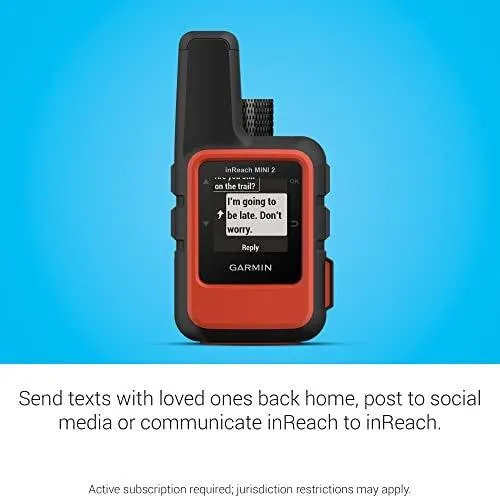 Garmin InReach Mini 2 Satellite Communicator