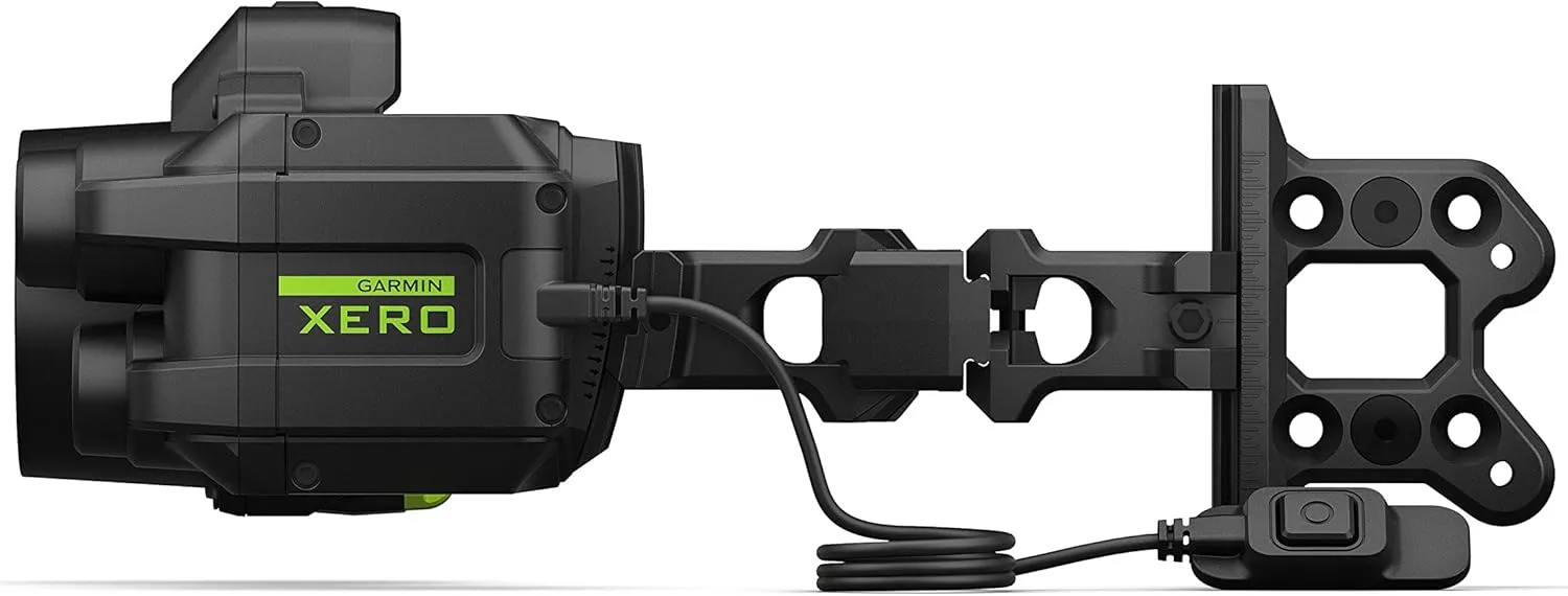Garmin Xero A1 Bow Sight, 2" Auto-Ranging Digital Bow Sight, LED Pins for Unobstructed Views, Left-Handed