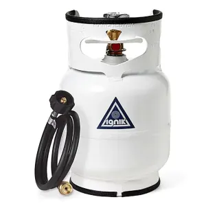 GAS GROWLER WITH ADAPTER HOSE