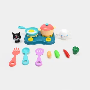 Gas Stove Kitchen Set For Girls