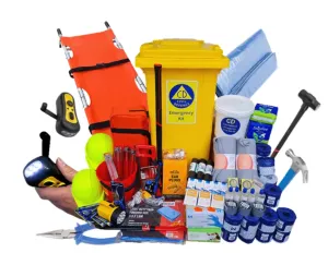Good-2-Go Civil Defence Survival Kit in 240ltr Wheelie Bin Up to 55 People