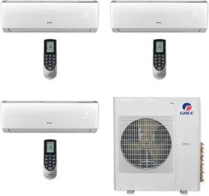 Gree MULTI42CLIV303-42,000 BTU Multi21  Tri-Zone Wall Mount Mini Split Air Conditioner Heat Pump 208-230V (9-9-24)