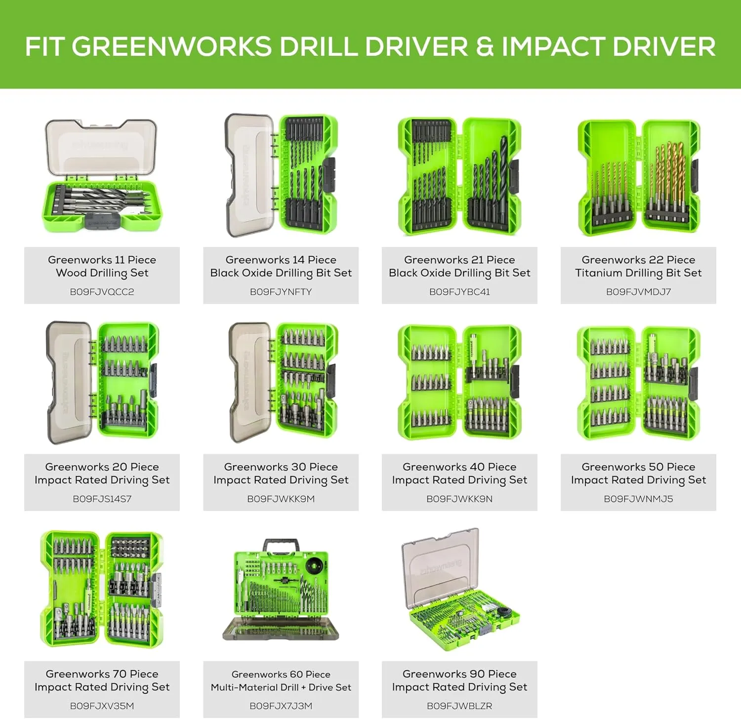 Greenworks 24V Cordless Brushless 1/2" Drill Driver (Metal Chuck /800 in.-lbs. /21 Clutch Position/LED Light), Tool Only