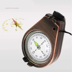 Handheld Compass, High Precision Outdoor Navigation Compass Tools, for Hiking Camping Exploring Outdoor Activities Durable，Provide Accurate Direction Assistance, Easy to Carry