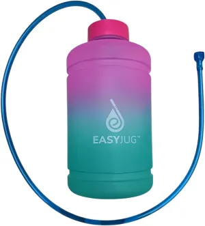 Hands-Free Water Bottle with 47" Long Straw - 2.2L BPA-Free Water Jug for Pregnant, Breastfeeding & Postpartum.
