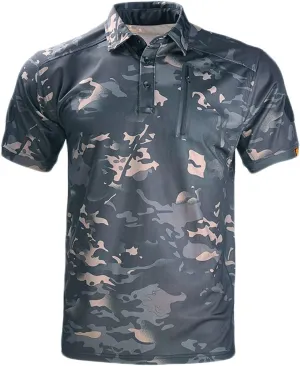 HARGLESMAN Men's Tactical Short Sleeve Polo Shirt(S-3XL)