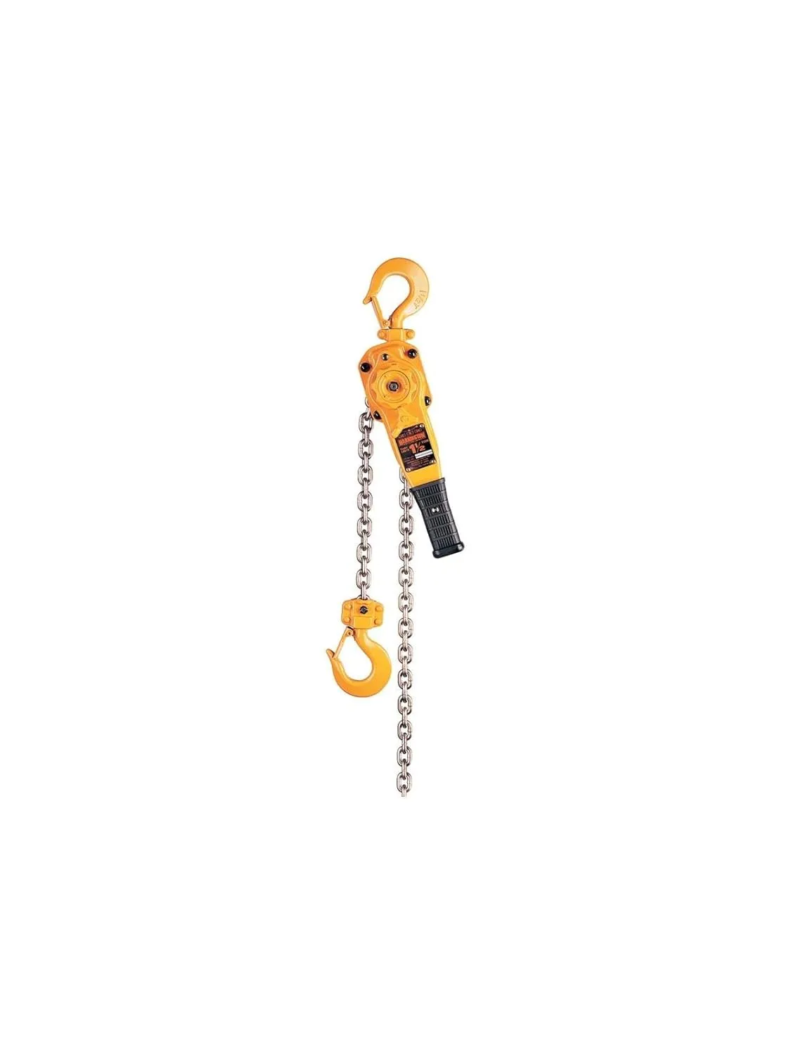 Harrington LB020-10 Lever Hoist, 4000 pounds Load Capacity, 7inches Height, 15inches Width, 6inches Length,