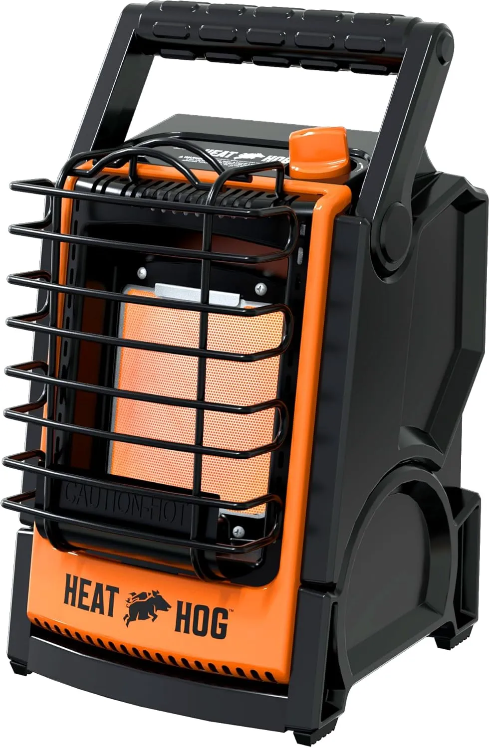 Heat Hog 9,000 BTU Portable Propane Radiant Space Heater, Indoor, Outdoor, Garage, Camping, Outdoor Sports, Boating, RVs, Tiltable Design, Gas Powered
