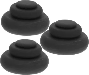 Heated Basalt Massage Kit Volcanic Rock Stones for Spa Relaxation Therapy