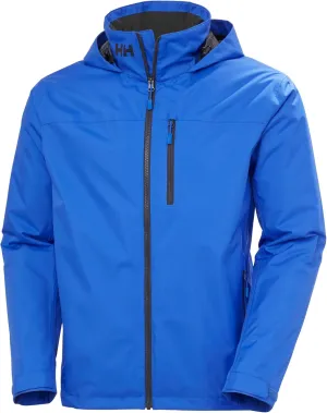 Helly-Hansen Crew Hooded Midlayer 2.0 Waterproof Jackets for Men with Insulated Windproof Sailing Fabric and Packable Hood