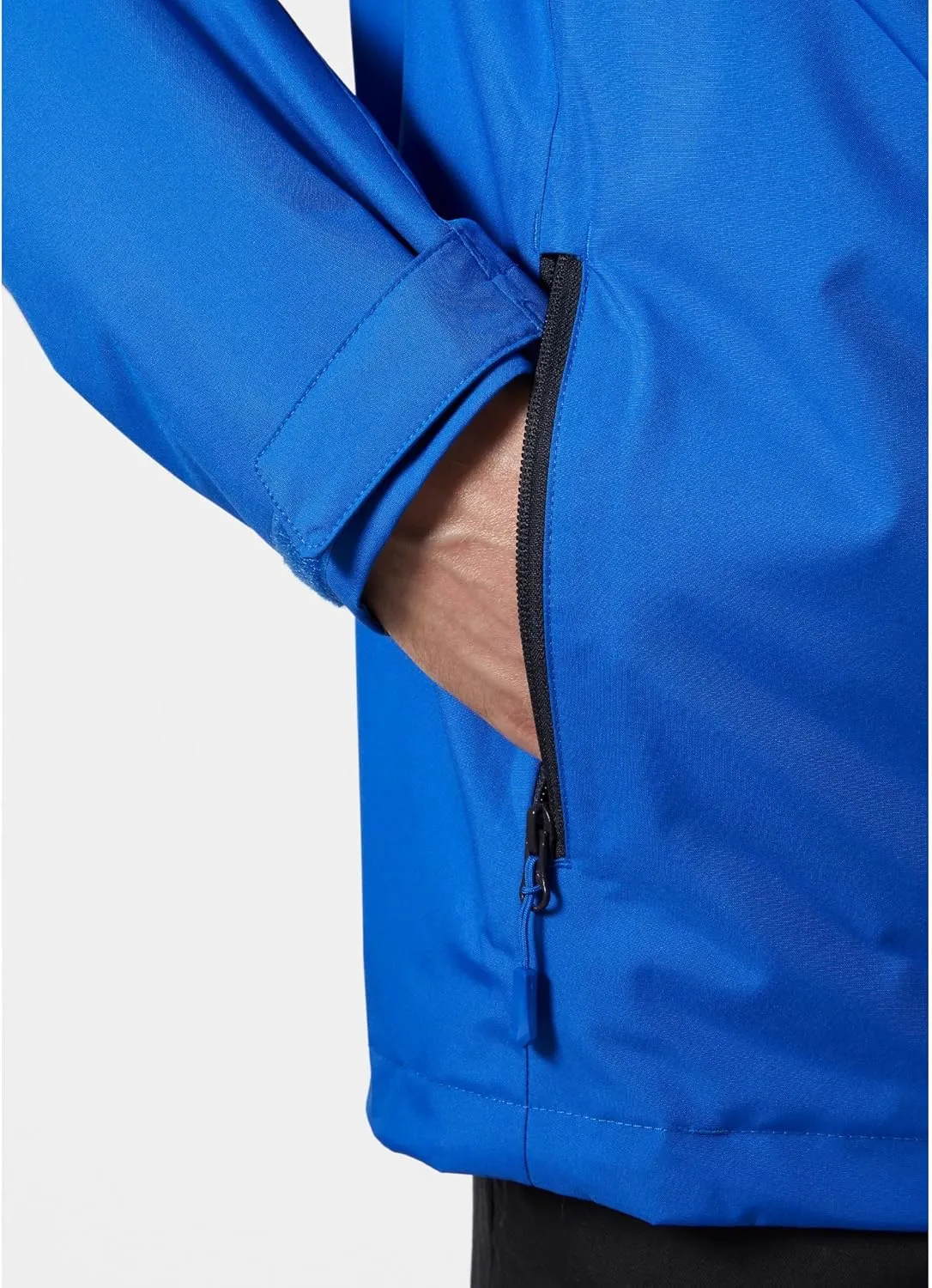 Helly-Hansen Crew Hooded Midlayer 2.0 Waterproof Jackets for Men with Insulated Windproof Sailing Fabric and Packable Hood