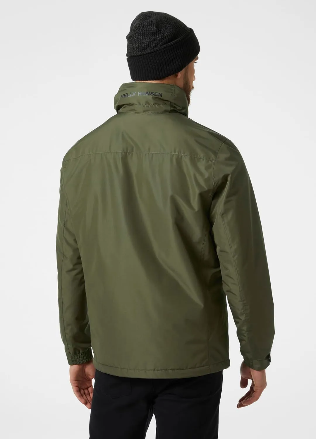 Helly Hansen Men's Waterproof Dubliner Insulated Jacket with Packable Hood for Cold Weather