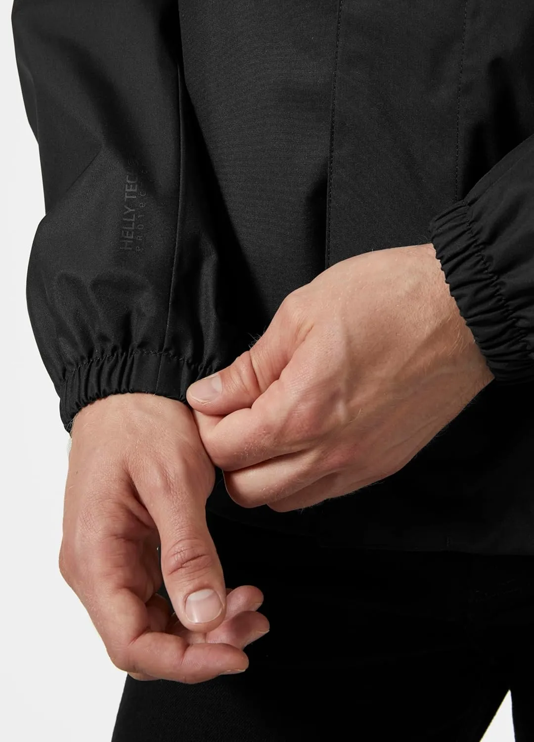 Helly-Hansen Vancouver Rain Jacket - Men's Waterproof, Breathable, Adjustable Hood, Seam-Sealed