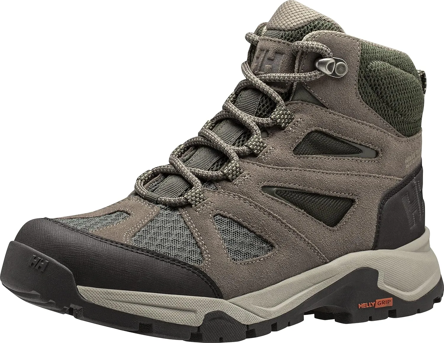 Helly-Hansen Womens Switchback Trail HT Lightweight Supportive Waterproof Hiking Boot, 730 Bungee Cord/Forest Night, 9.5F