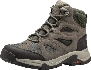 Helly-Hansen Womens Switchback Trail HT Lightweight Supportive Waterproof Hiking Boot, 730 Bungee Cord/Forest Night, 9.5F