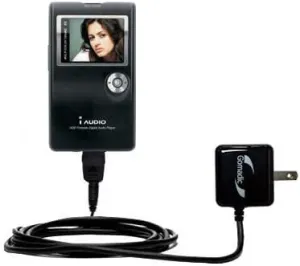 High Output Home Wall AC Charger Designed for The Cowon iAudio X5L with Power Sleep Technology - Intelligently Designed with Gomadic TipExchange