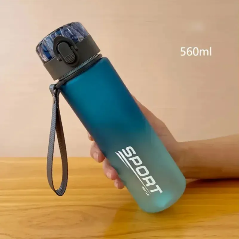 High-Quality Sports Water Bottle – 560ml Leakproof & Portable for Gym, Travel & Outdoor Use