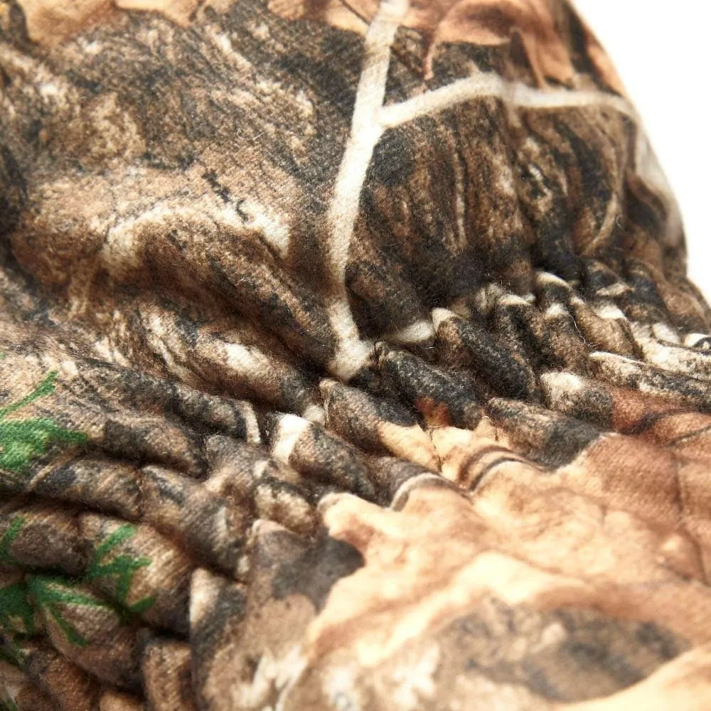 HOT SHOT Men’s Camo Defender Glove, Waterproof Insulated Long-Wear Non-Slip Grip Cold Weather Gloves for Hunting, Fishing