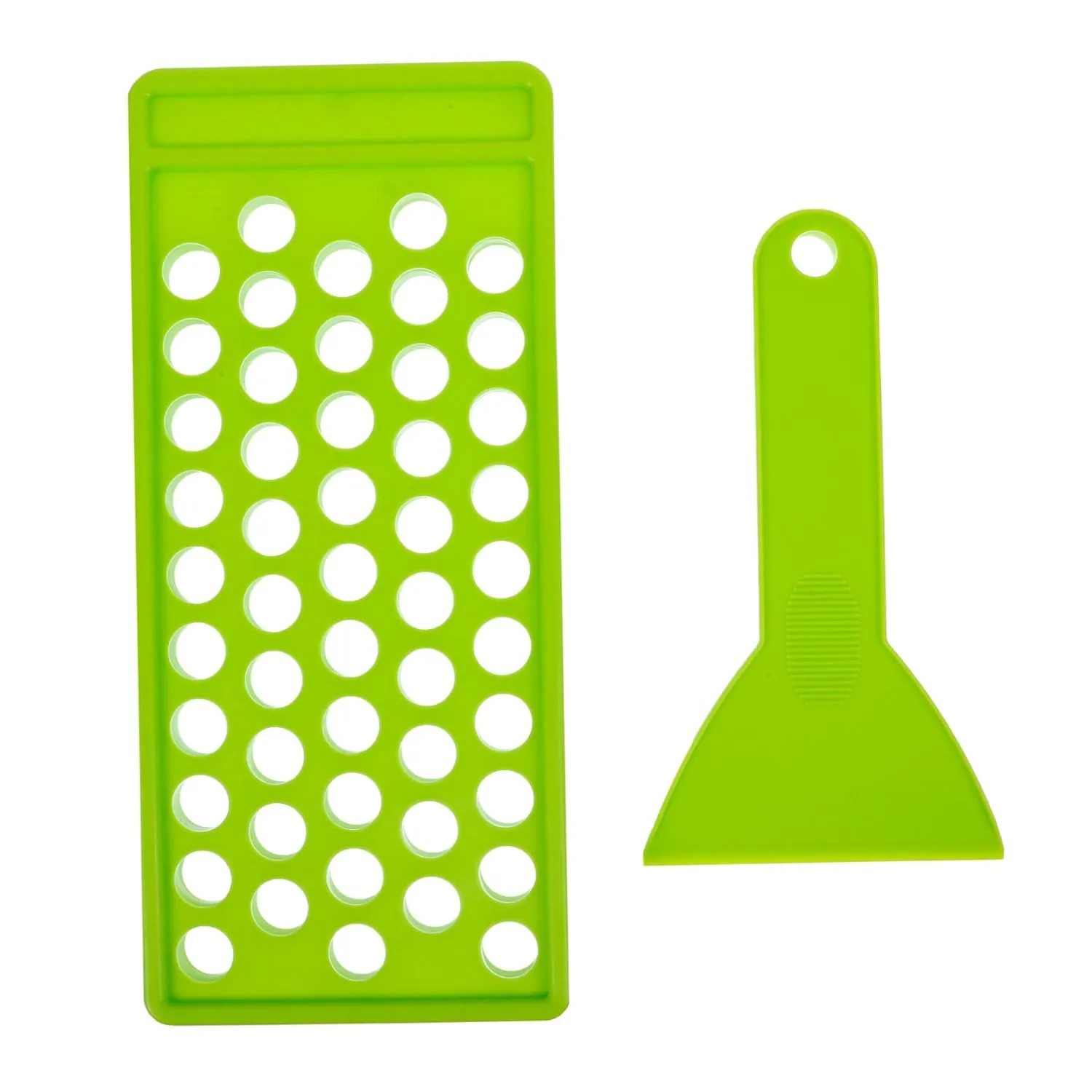 Housoutil 3pcs Lipstick Filling Mold Crafting Kit Containers Making Supplies Accessories Tray Lip Tint Lip Gloss Liners Clear DIY Supplies Plastic Green