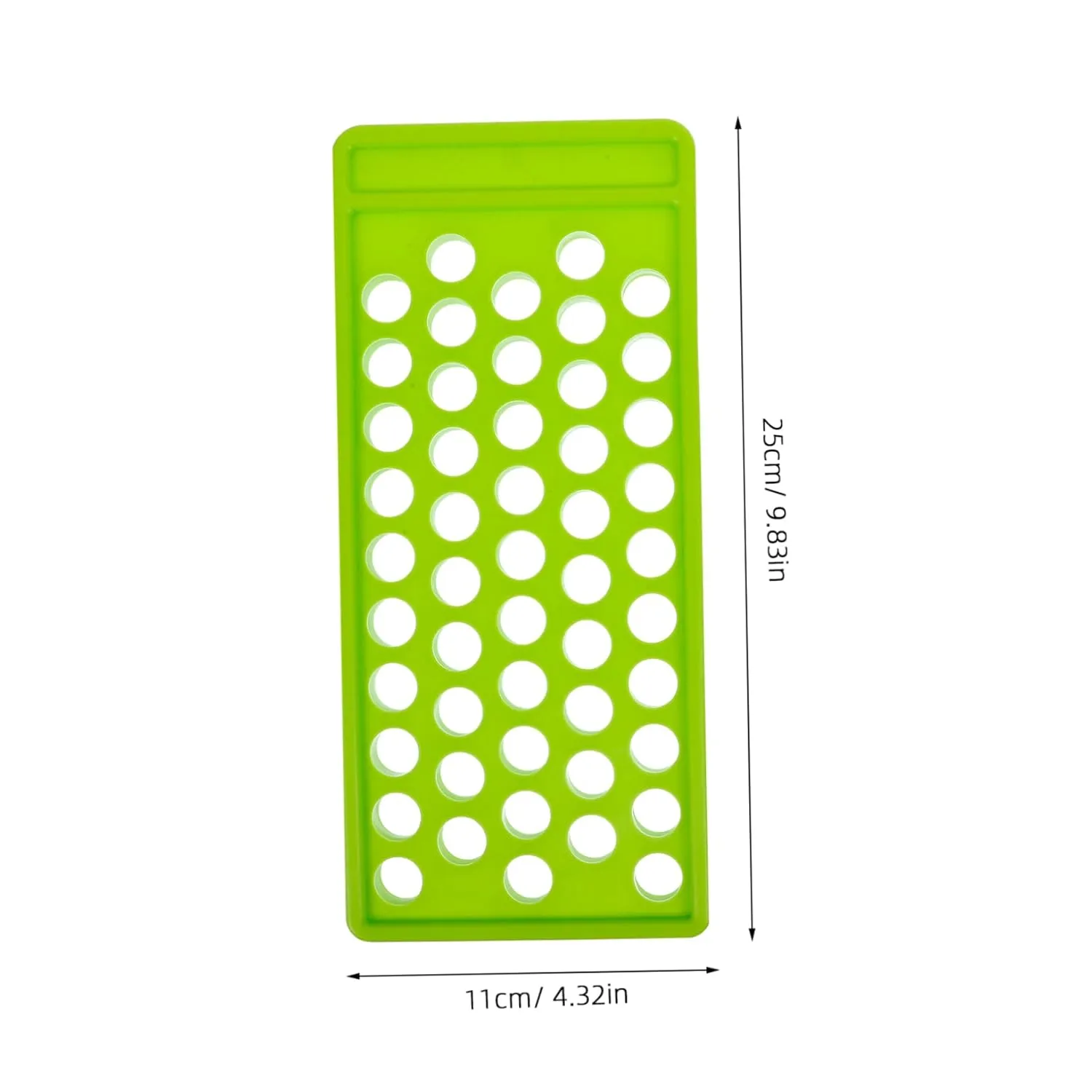 Housoutil 3pcs Lipstick Filling Mold Crafting Kit Containers Making Supplies Accessories Tray Lip Tint Lip Gloss Liners Clear DIY Supplies Plastic Green