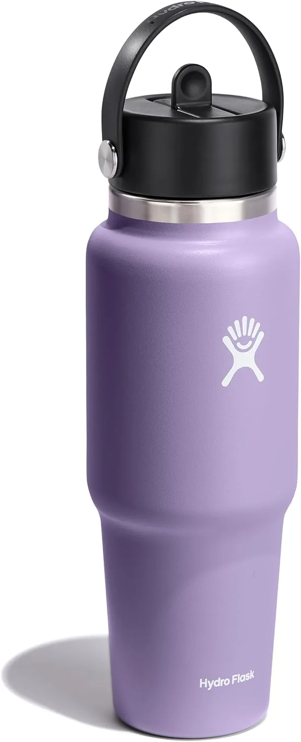 Hydro Flask 32 Oz Wide Flex Straw Travel Bottle Moonshadow