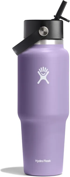 Hydro Flask 32 Oz Wide Flex Straw Travel Bottle Moonshadow