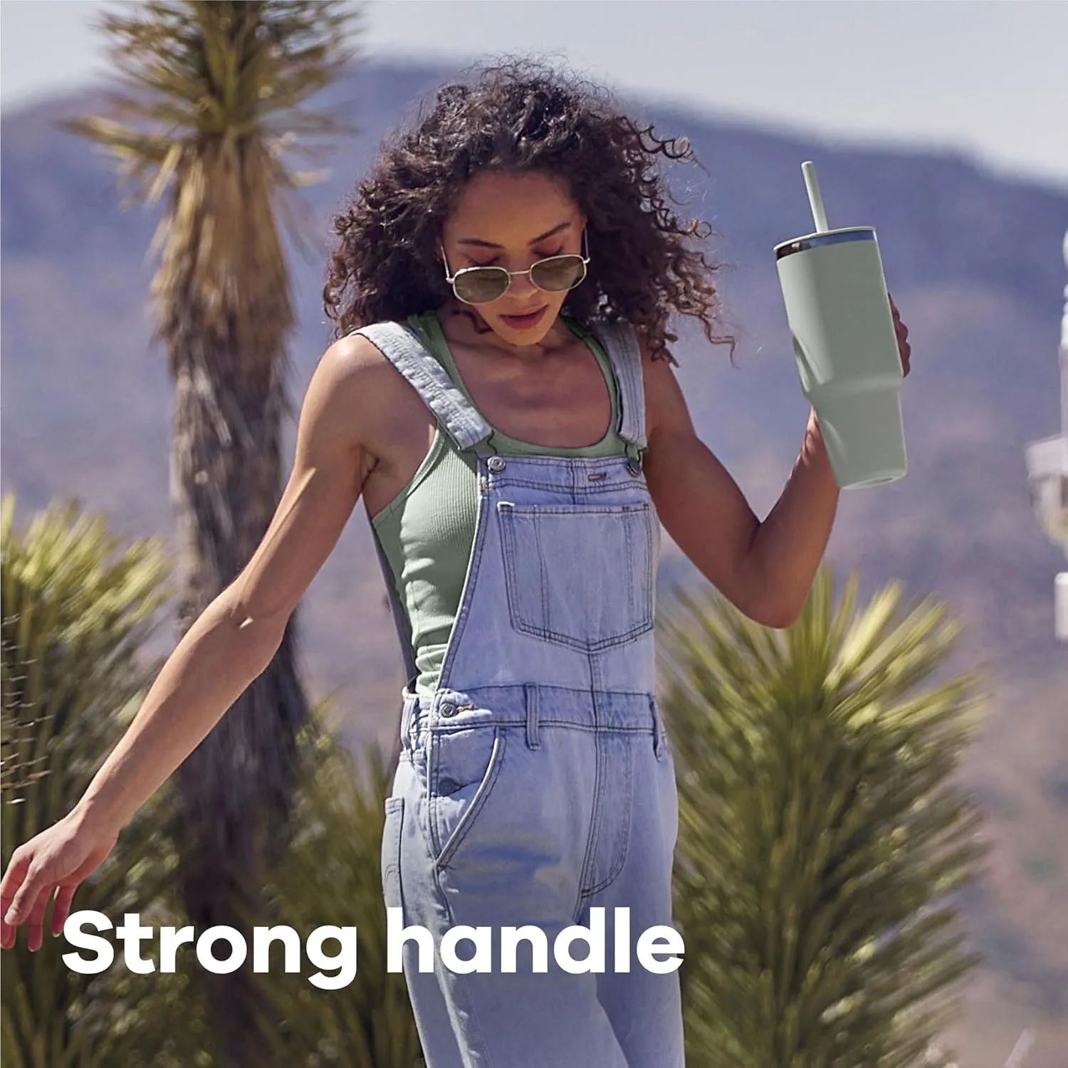 Hydro Flask 40 Oz Travel Tumbler with Handle, Lid and Straw - Insulated Stainless Steel in 40 Oz Black Cherry Rose Gold