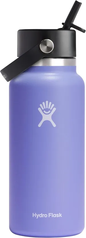 Hydro Flask Wide Flex Straw Cap Lupine 32 Oz