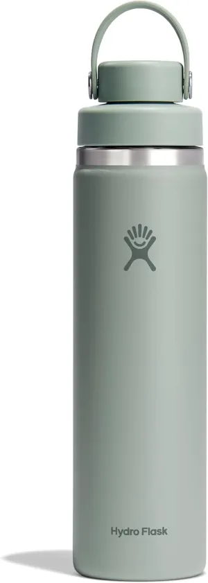 HYDRO FLASK Wide Mouth Chug Cap vacuum insulated stainless steel water bottle with leakproof closeable lid for cold water drinks, sports, travel, car and school