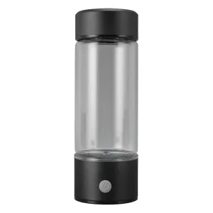 Hydrogen Bottle Generator, Portable Hydrogen Water Bottle Improves Antioxidant for Daily Drinking Before Work (Black)