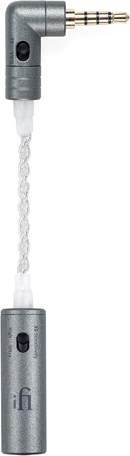 iFi iEMatch  3.5mm Male to Female Headphone Jack in-Ear-Monitor Audio/Optimizer/Attenuator
