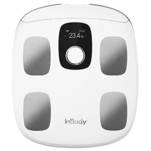 InBody Dial H30 Digital Smart Scale - Body Weight, Body Fat Percentage, and Muscle Mass - Fitness Accessory for Men & Women - Wi-Fi, Bluetooth and InBody App - FSA/HSA Eligible
