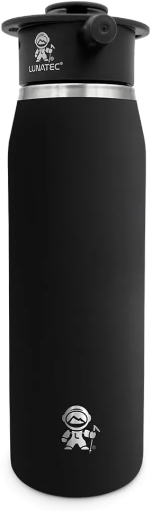 Insulated Hydration Spray Water Bottle - A pressurized Personal Mister, Camp Shower and Sport Water Bottle in one Easy-to-use BPA Free Bottle.