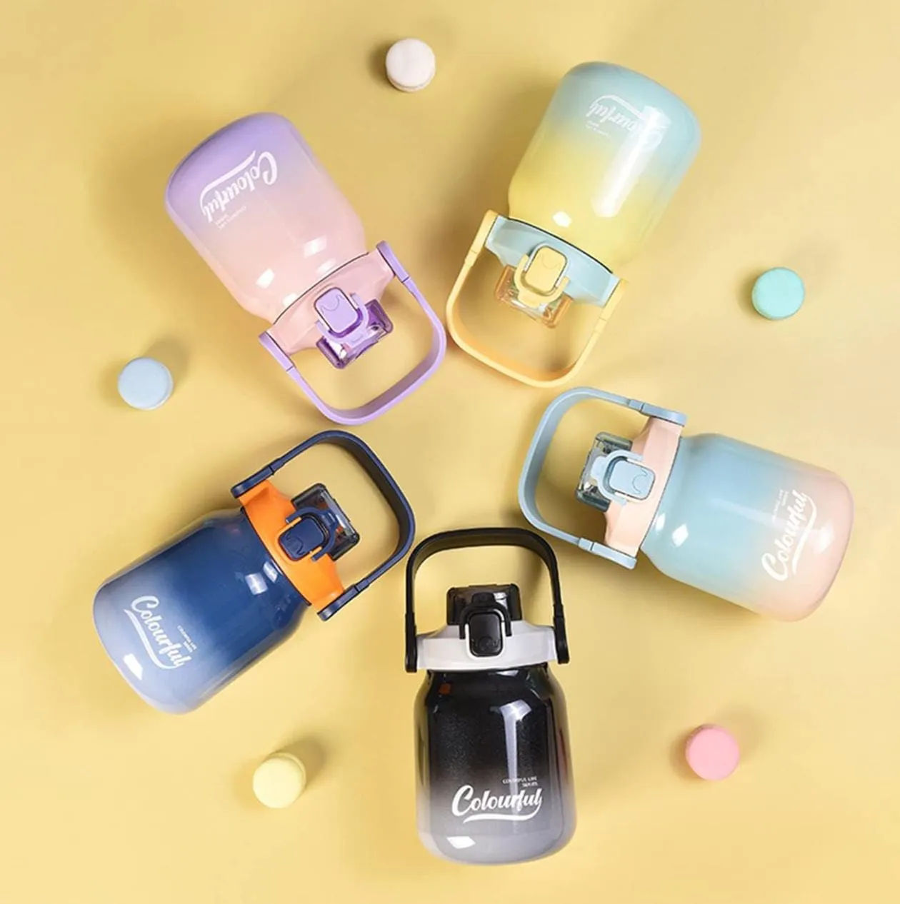 Insulated Ombre Shade Dual Sipper 620 ml Bottle