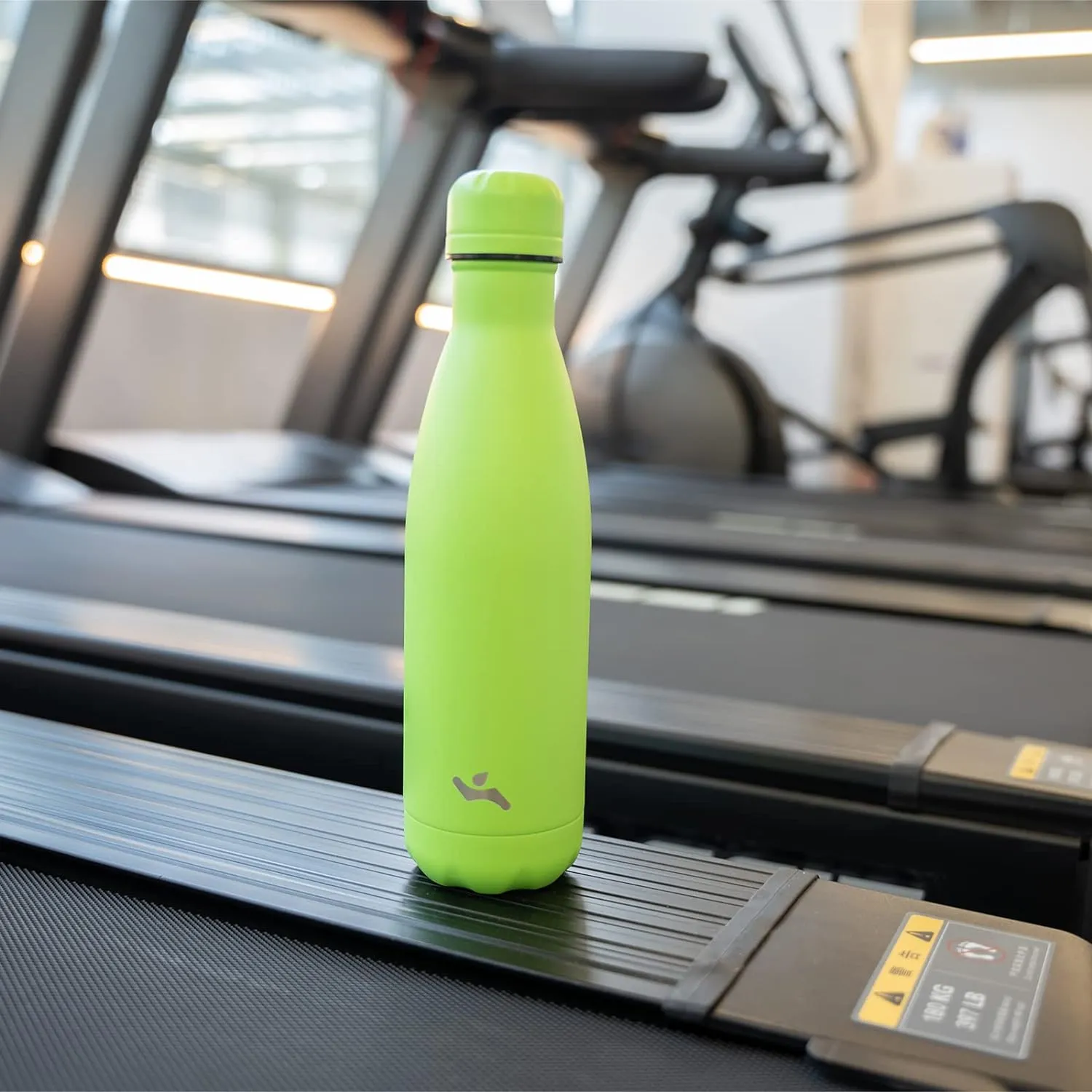 Insulated Water Bottles,17 oz Double Wall Stainless Steel Vacumm Metal Flask for Sports Travel,Green