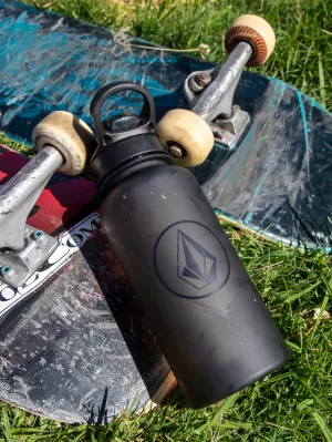 Iridescent Hydrostone Water Bottle Black