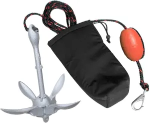 ISURE MARINE Kayak Anchor Accessories Kits 1.5kg/3.5 lbs Portable Buoy Kit Canoe Raft Boat Sailboat Fishing with Rope Complete