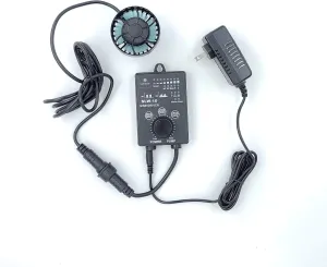 Jebao SLW Wave Maker Flow Pump with Controller for Marine Reef Aquarium (SLW-10, 1065 GPH)
